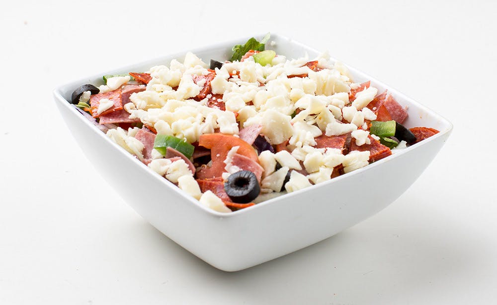 Order Antipasto Salad - Small food online from Calz Pizza store, Norfolk on bringmethat.com