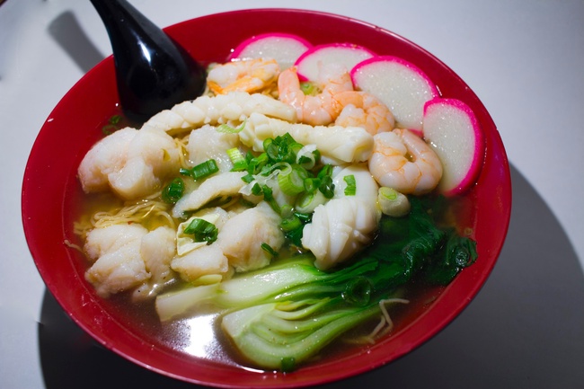 Order - Seafood Noodle (海鮮麵) food online from Tea Spots store, West Covina on bringmethat.com