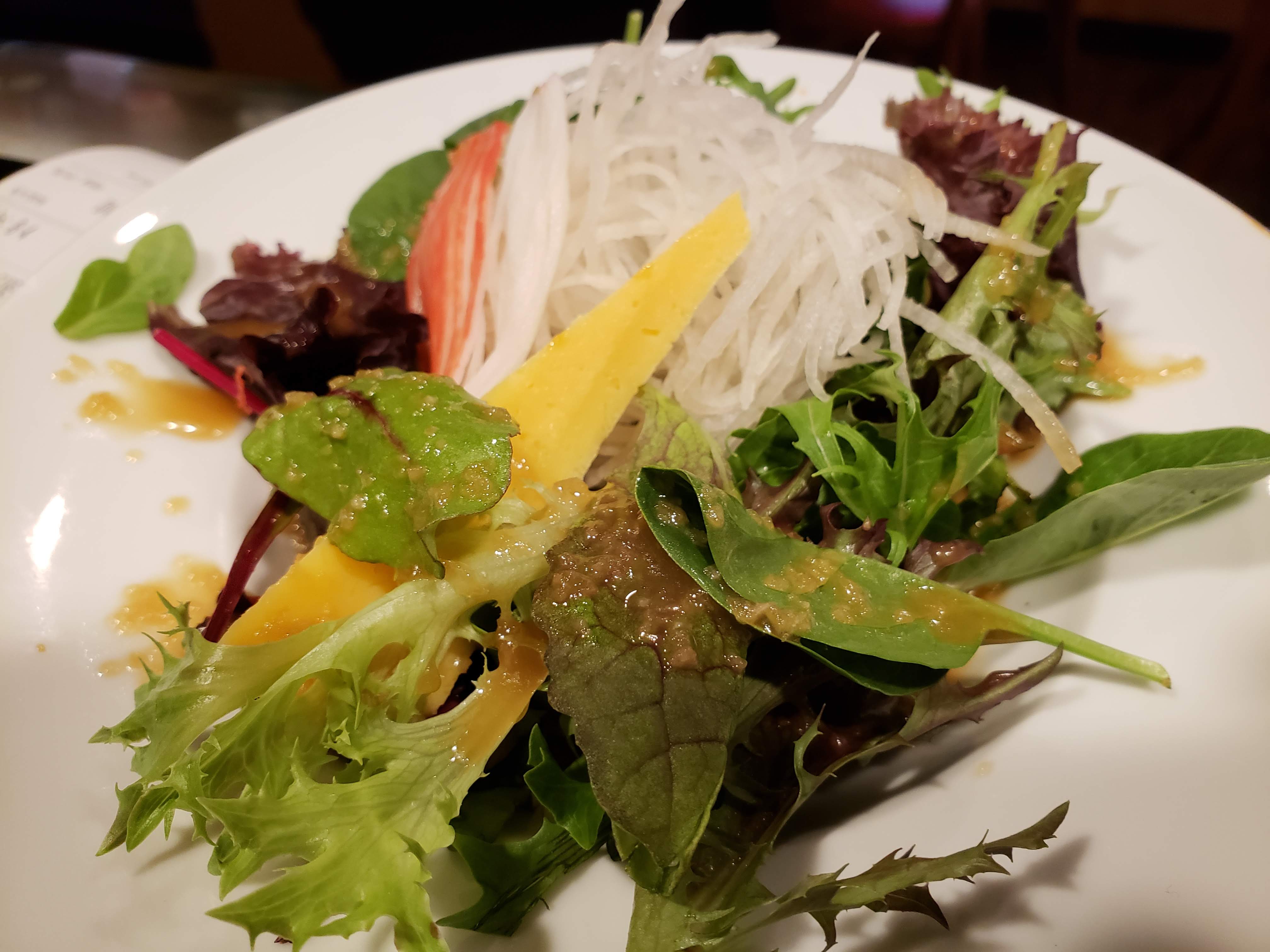 Order House Salad food online from Nikko Sushi store, Arlington Heights on bringmethat.com