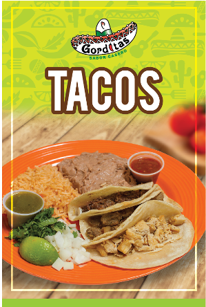 Order Taco Combo food online from Gorditas Mexican Restaurant store, Dallas on bringmethat.com