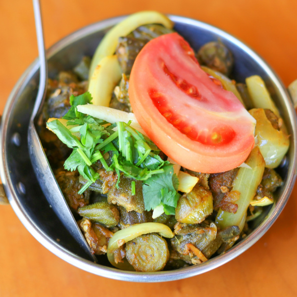 Order Bhindi Bhaji food online from Tandoori Mahal Indian Restaurant store, San Francisco on bringmethat.com