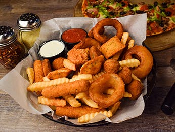 Order Combo Plate - Appetizer food online from Chicago Dough Company store, Richton Park on bringmethat.com