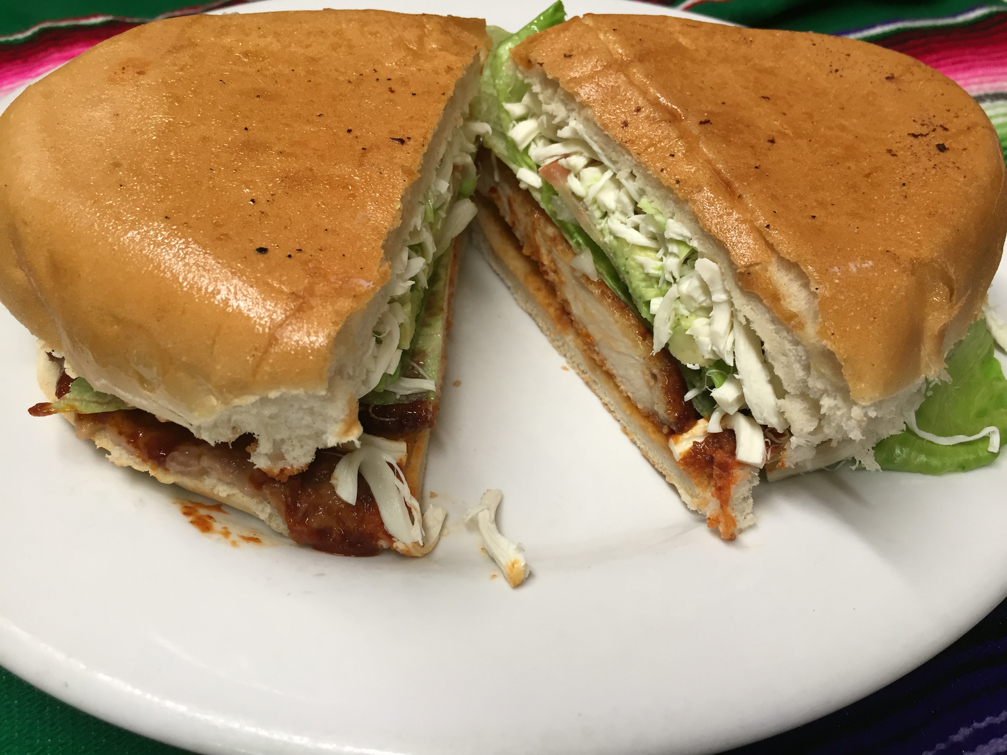 Order TORTA-Milanesa De Pollo food online from Montes Cafe store, Seaside Heights on bringmethat.com
