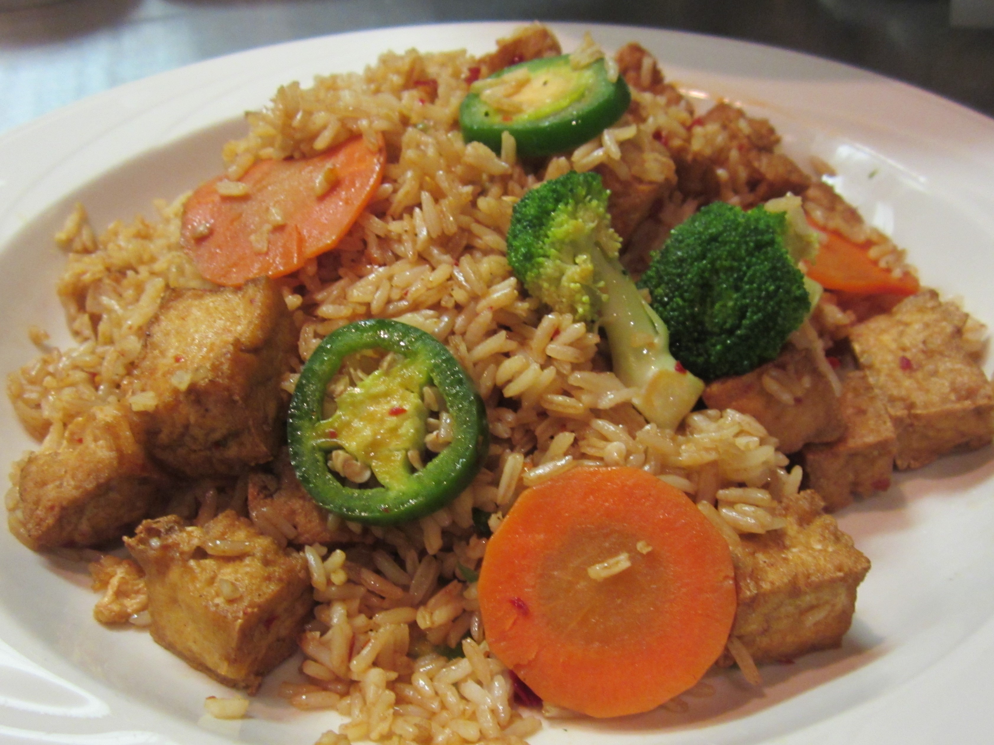 Order Jalapeno Fried Rice food online from Bamboo Bistro Westgate store, Austin on bringmethat.com