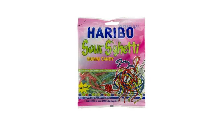 Order Haribo Sour & Ghetti Candy 5 Oz food online from Valero Food Mart store, Murrayville on bringmethat.com