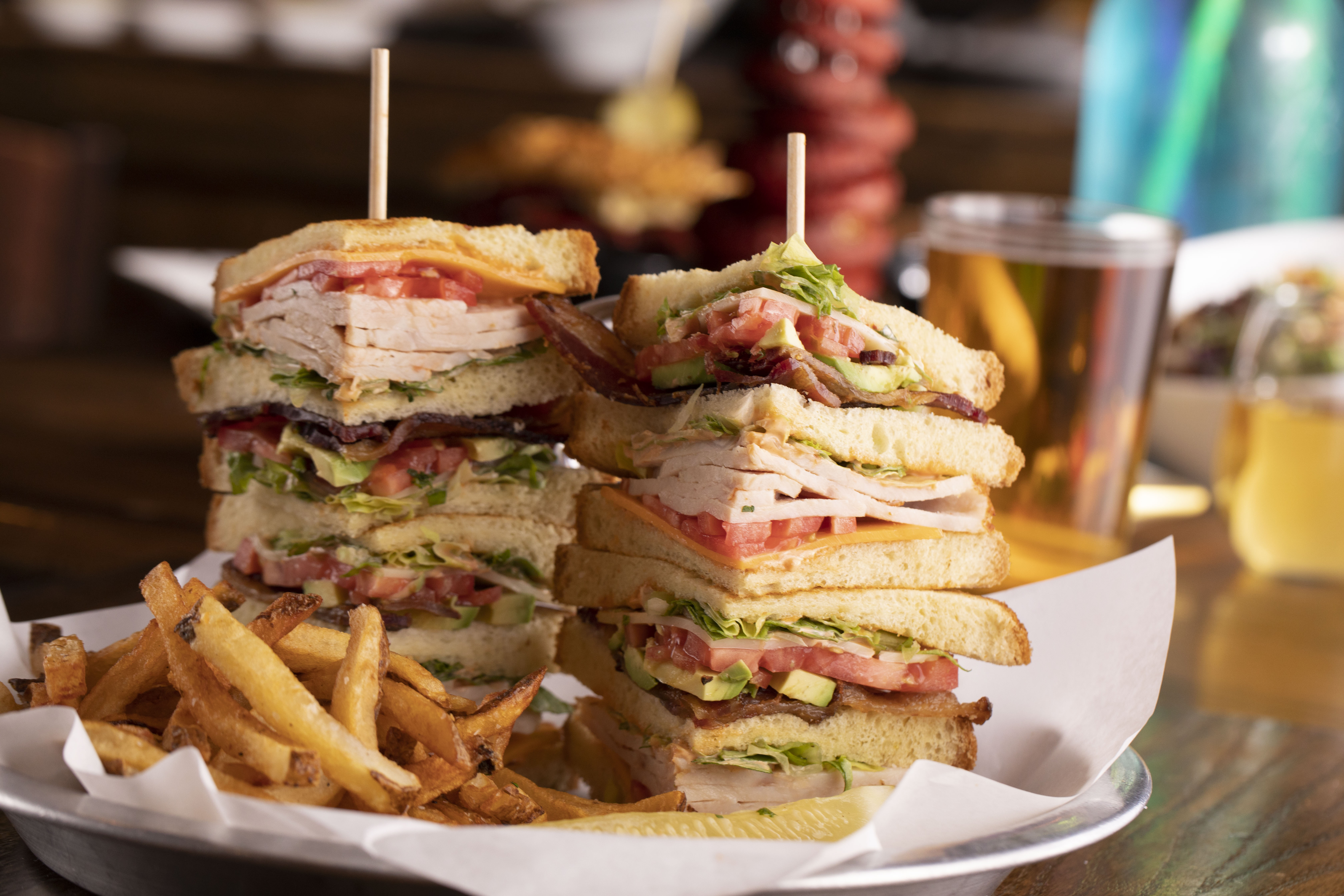 Order California Turkey Club Sandwich food online from Flagship Tavern store, Chicago on bringmethat.com