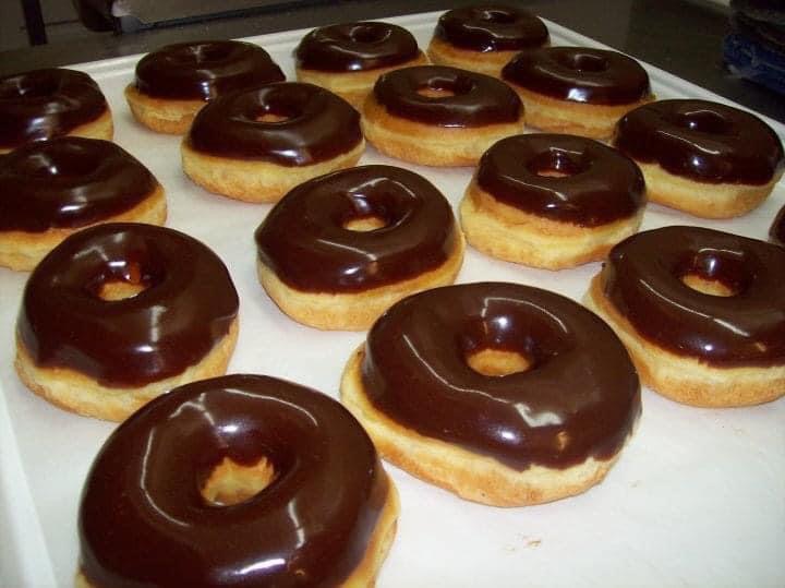 Order Half Dozen Chocolate Iced Donuts +1 EXTRA FREE food online from Ashley Donuts store, Houston on bringmethat.com
