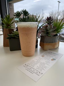 Order Tropical Blends Smoothie food online from T-Bubbles store, Uniontown on bringmethat.com
