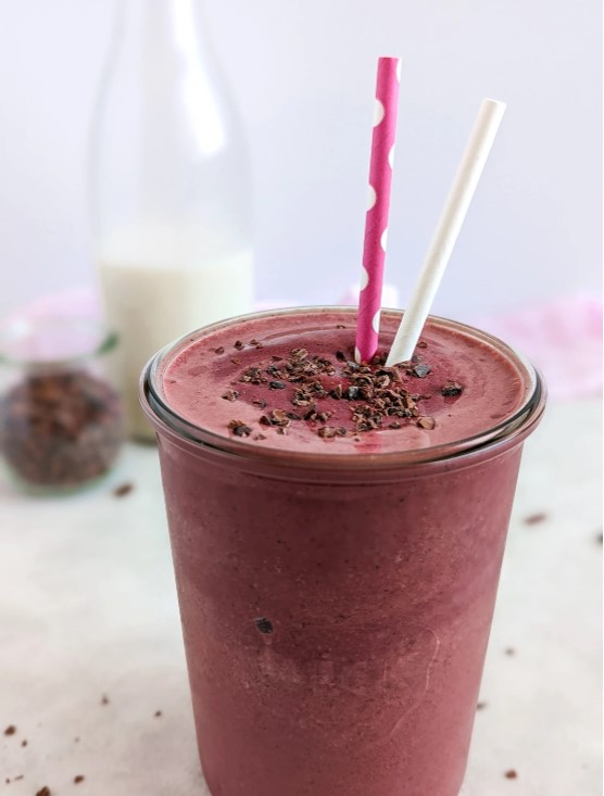 Order Pitaya Pink Panther Nutella Smoothie food online from Caffe Bene store, Jackson Heights on bringmethat.com