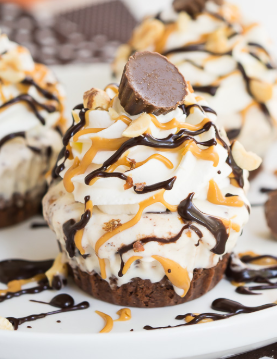 Order Peanut Butter Ice Cream cupcakes  food online from Cold Stone Creamery store, Wichita on bringmethat.com