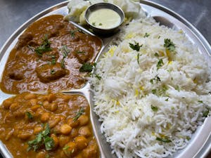 Order Lamb Curry Lunch food online from Crown of India store, Los Angeles on bringmethat.com