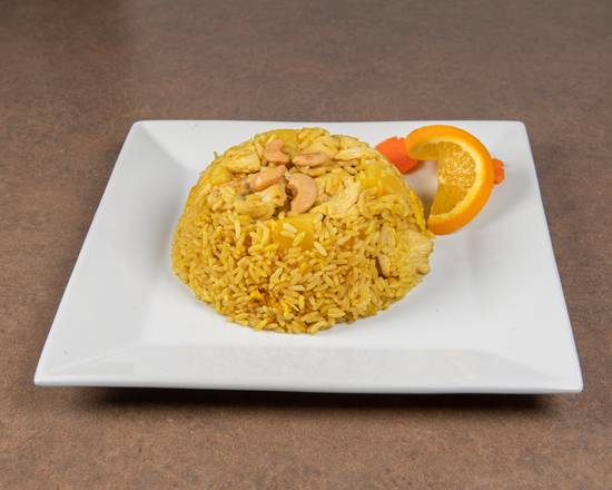 Order Pineapple Fried Rice food online from Blue Orchid Pan Asian Cuisine store, New Haven on bringmethat.com