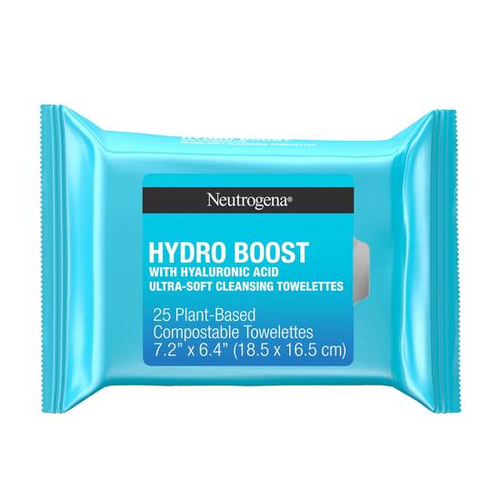 Order Neutrogena HydroBoost Face Cleansing & Makeup Remover Wipes, 25CT food online from CVS store, INGLEWOOD on bringmethat.com