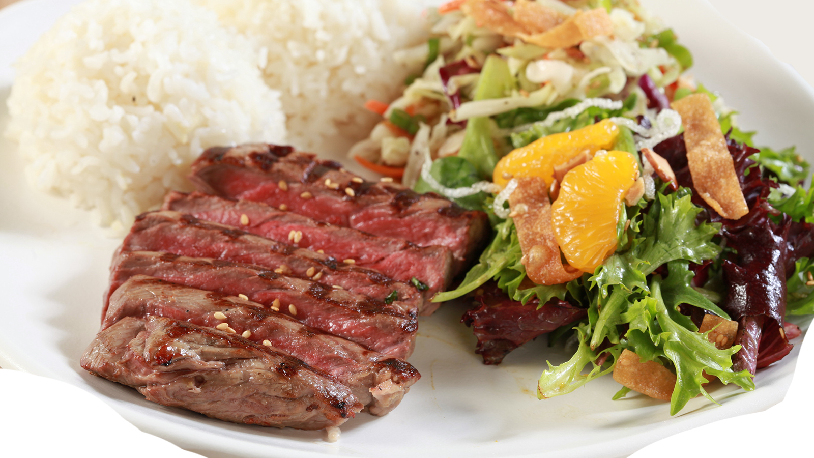 Order Steak Plate food online from Sansai Japanese Grill store, Santa Monica on bringmethat.com