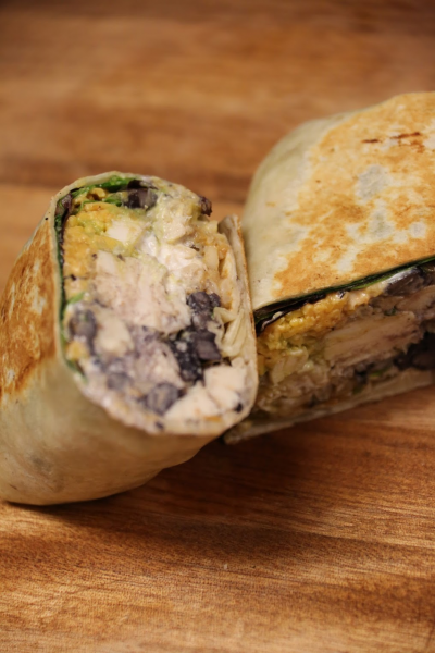 Order Black Bean Burrito food online from The Burger Joint store, New York on bringmethat.com