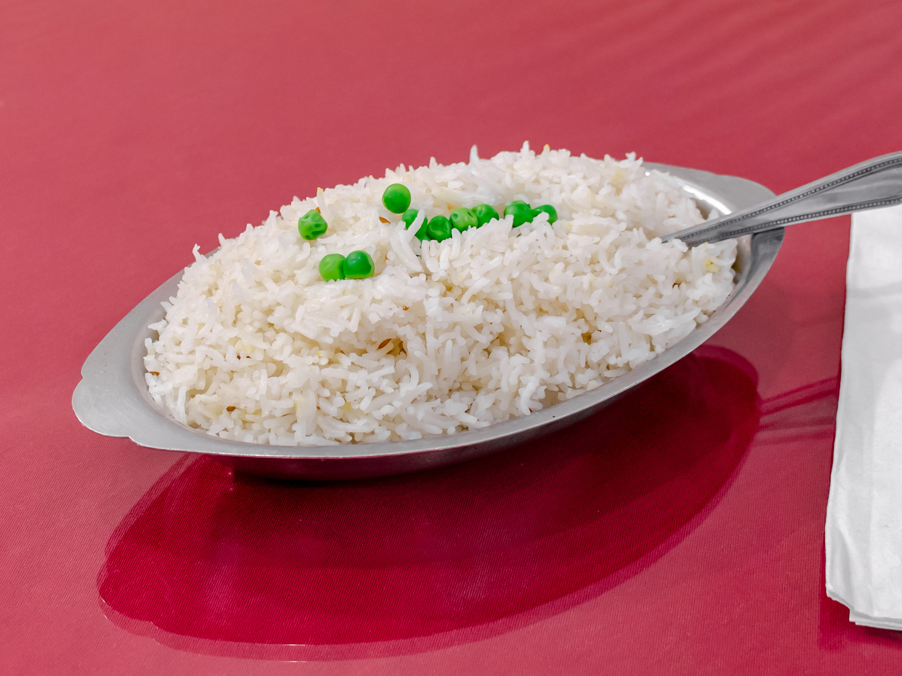 Order 7. Plain Basmati Rice food online from Delhi Palace store, Indianapolis on bringmethat.com