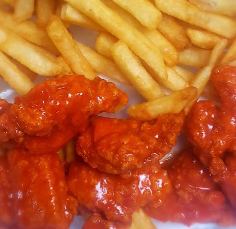 Order 1/2 Wings Dinner (6 Pcs) food online from Shrimps Fish And Chicken store, Hobart on bringmethat.com