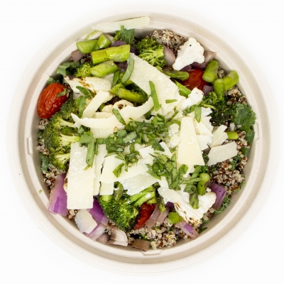 Order Roasted Vegetable & Quinoa Grain Bowl food online from Fahrenheit 760 store, Stamford on bringmethat.com