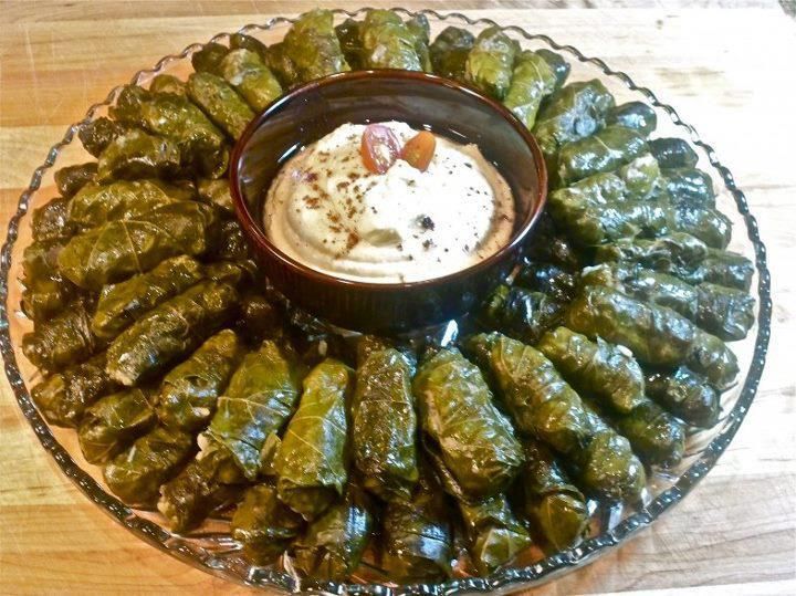 Order Dawali Dolma with rice and meat (NEW ITEM) food online from Salam store, Chicago on bringmethat.com