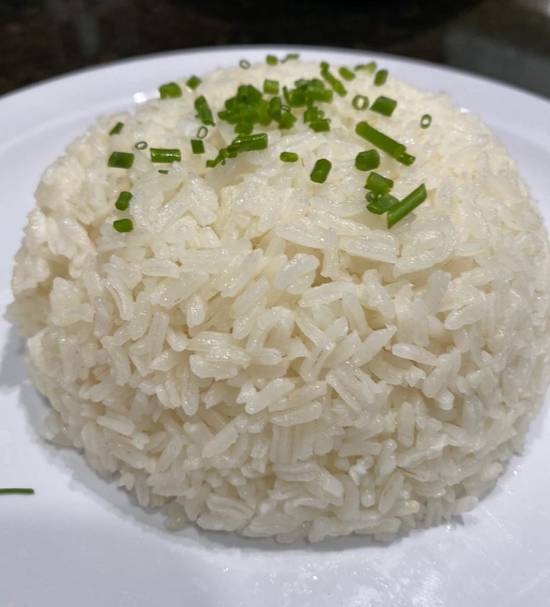 Order Arroz Blanco / White Rice food online from Los Amigos Latin Cuisine store, Binghamton on bringmethat.com