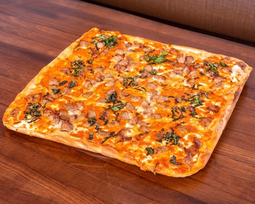 Order Square Sausage Vodka Pizza food online from Big Mike's Pizza store, Morganville on bringmethat.com