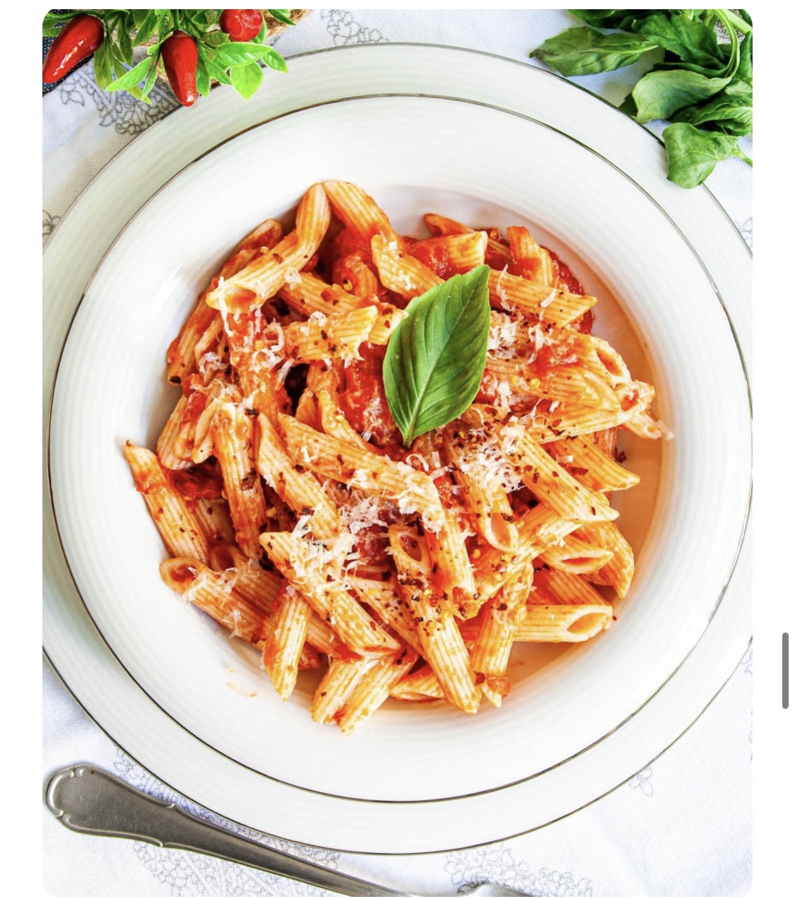 Order Penne Arrabiatta food online from Chris Pizza store, Clifton on bringmethat.com