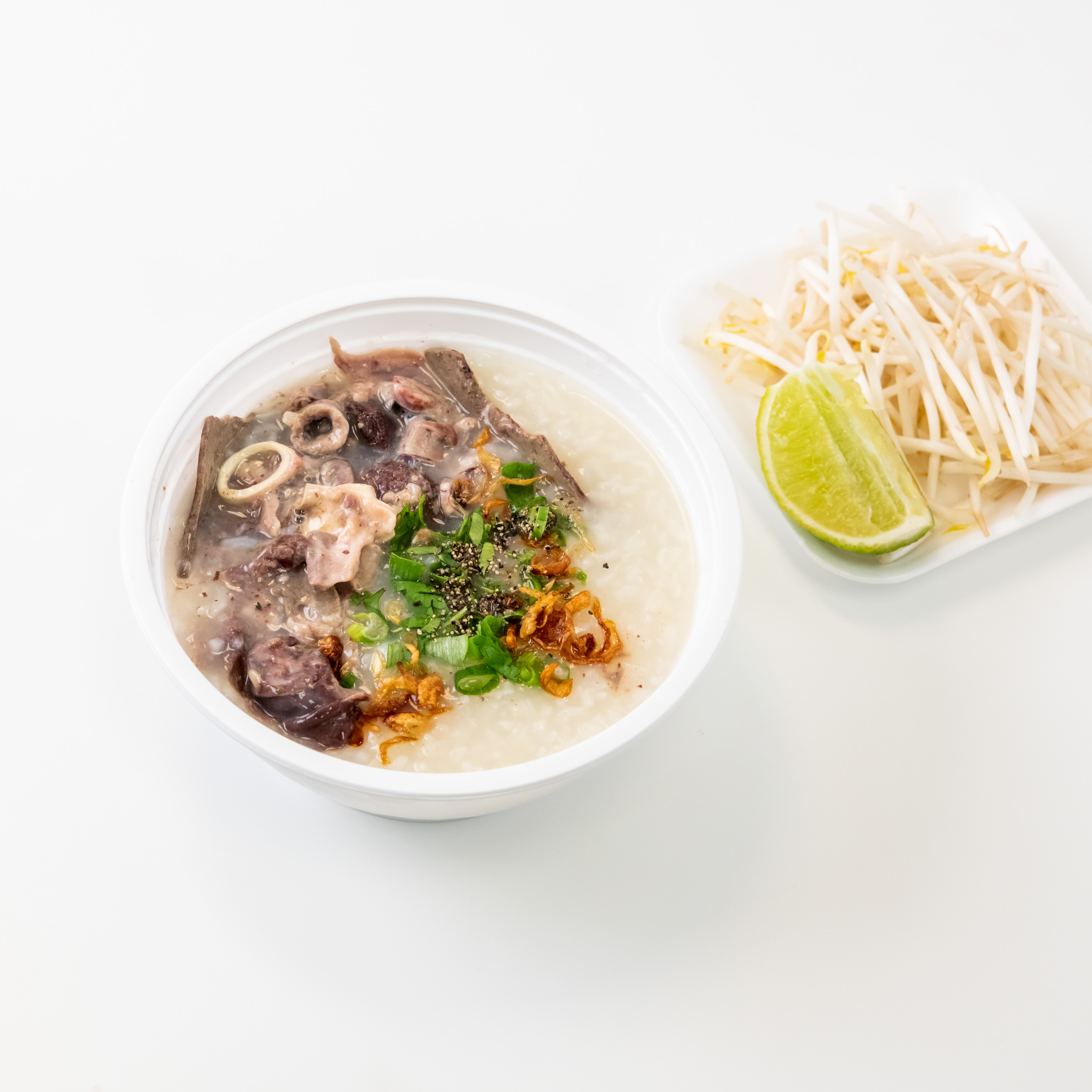 Order Pork Intestine Porridge Soup food online from Thh Sandwiches store, Tustin on bringmethat.com