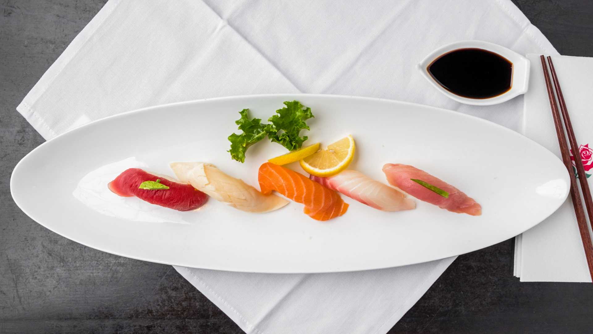Order AP8. Sushi food online from Cj Chan Restaurant store, Dayton on bringmethat.com