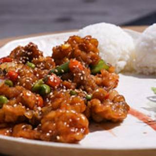 Order General Tso's Chicken food online from Nom Nom Teriyaki store, Everett on bringmethat.com