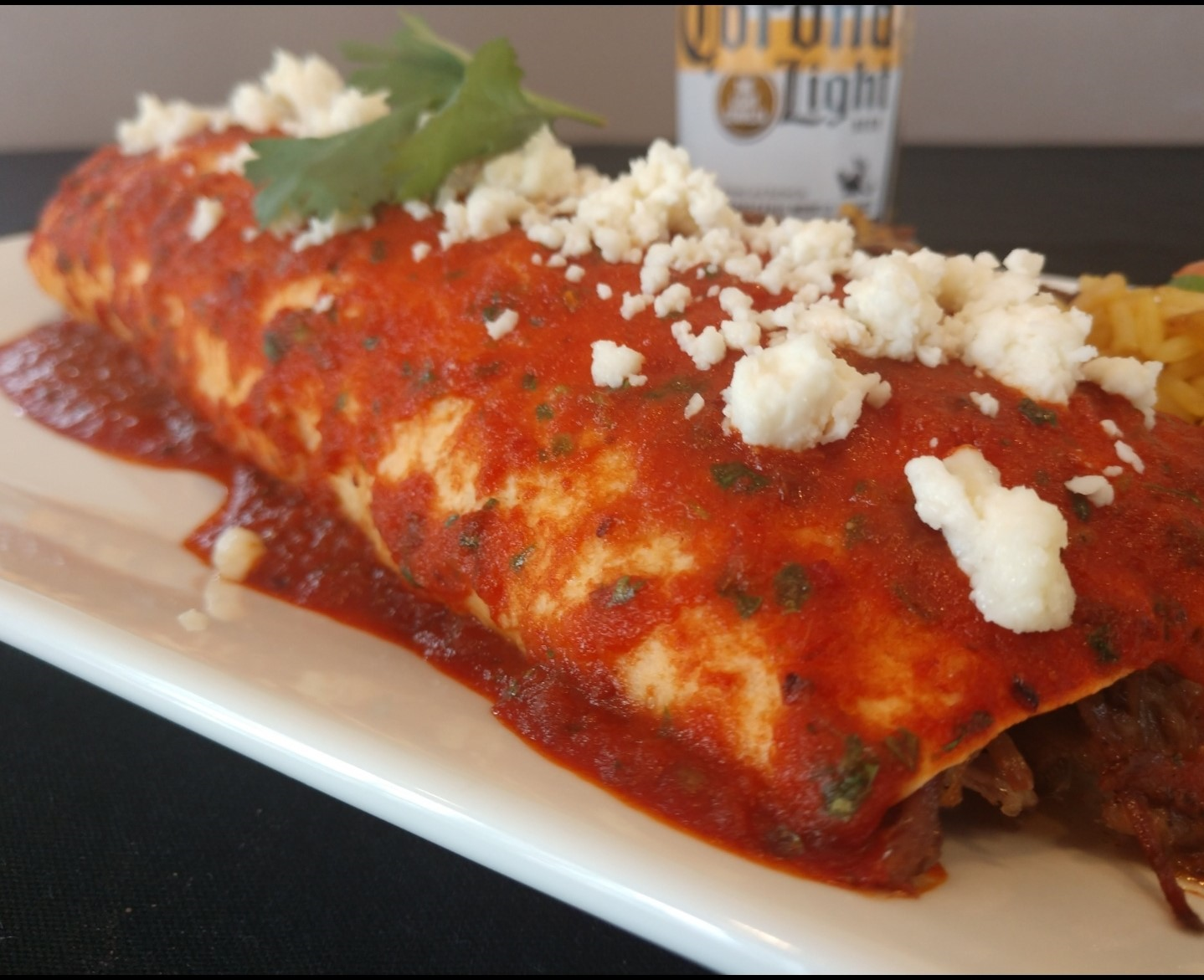 Order Mucho Adobo Burrito food online from Brass Buckle store, Conyngham on bringmethat.com