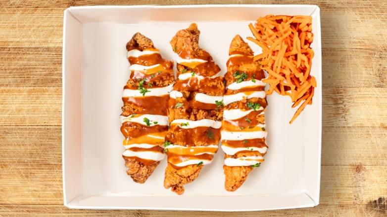 Order 3pc Buffalo Ranch Chicken Fingers food online from Sticky Finger Joint store, Hoboken on bringmethat.com