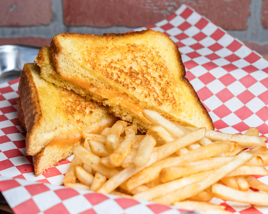 Order Grilled Cheese Plate food online from Brew Hawg Bbq & Root Beer store, Orange on bringmethat.com