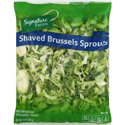 Order Signature Farms · Shaved Brussels Sprouts (10 oz) food online from Albertsons Express store, Broussard on bringmethat.com