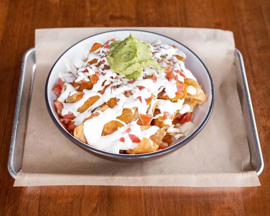 Order Nachos food online from Hop Haus Brewing store, Fitchburg on bringmethat.com