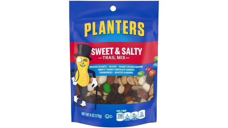 Order Planters Sweet & Salty Trail Mix food online from Exxon Constant Friendship store, Abingdon on bringmethat.com