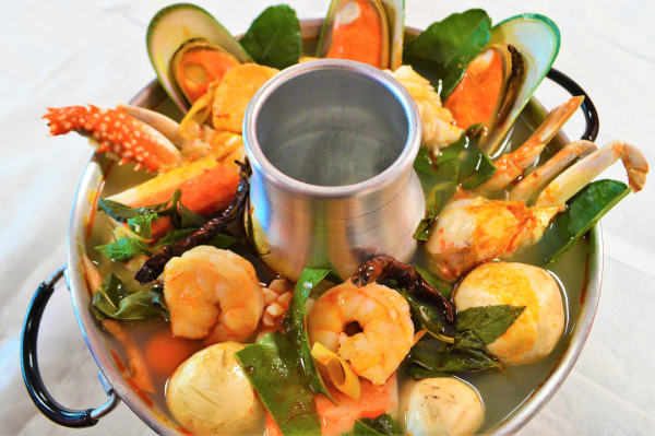 Order 29. Seafood Soup food online from Rialto Thai Kitchen store, Rialto on bringmethat.com