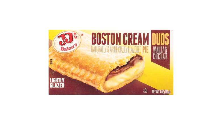 Order JJ's Boston Cream Pie Vanilla And Chocolate Flavor food online from Anderson Convenience Markets #140 store, Omaha on bringmethat.com