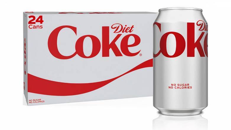 Order Diet Coke (12 Pack Cans) food online from Mac On 4th store, Alton on bringmethat.com