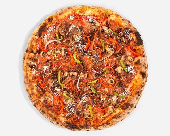 Order Vegetable Pizza food online from Groovy Island Pizza Co. store, Yorktown on bringmethat.com