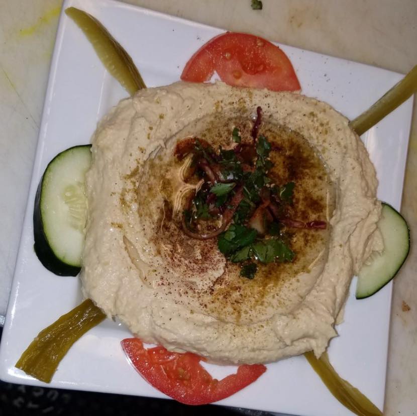 Order Hummus food online from Dubai Mediterranean Restaurant & Bar store, Madison on bringmethat.com