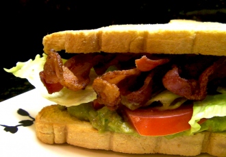 Order BLTA Sandwich food online from Corner Bistro store, Glendale on bringmethat.com