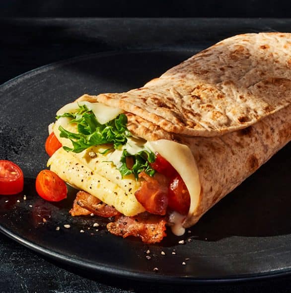 Order Bacon, Scrambled Egg & Tomato Wrap food online from Panera Bread store, Caldwell on bringmethat.com