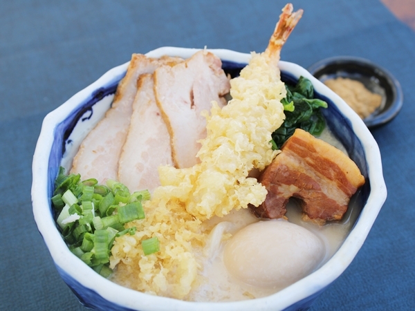 Order TONKOTSU UDON DELUXE* food online from Udon Mugizo San Jose store, San Jose on bringmethat.com