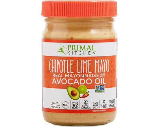Order Primal Kitchen Chipotle Lime Mayo with Avocado Oil food online from Bel Clift Market store, SF on bringmethat.com