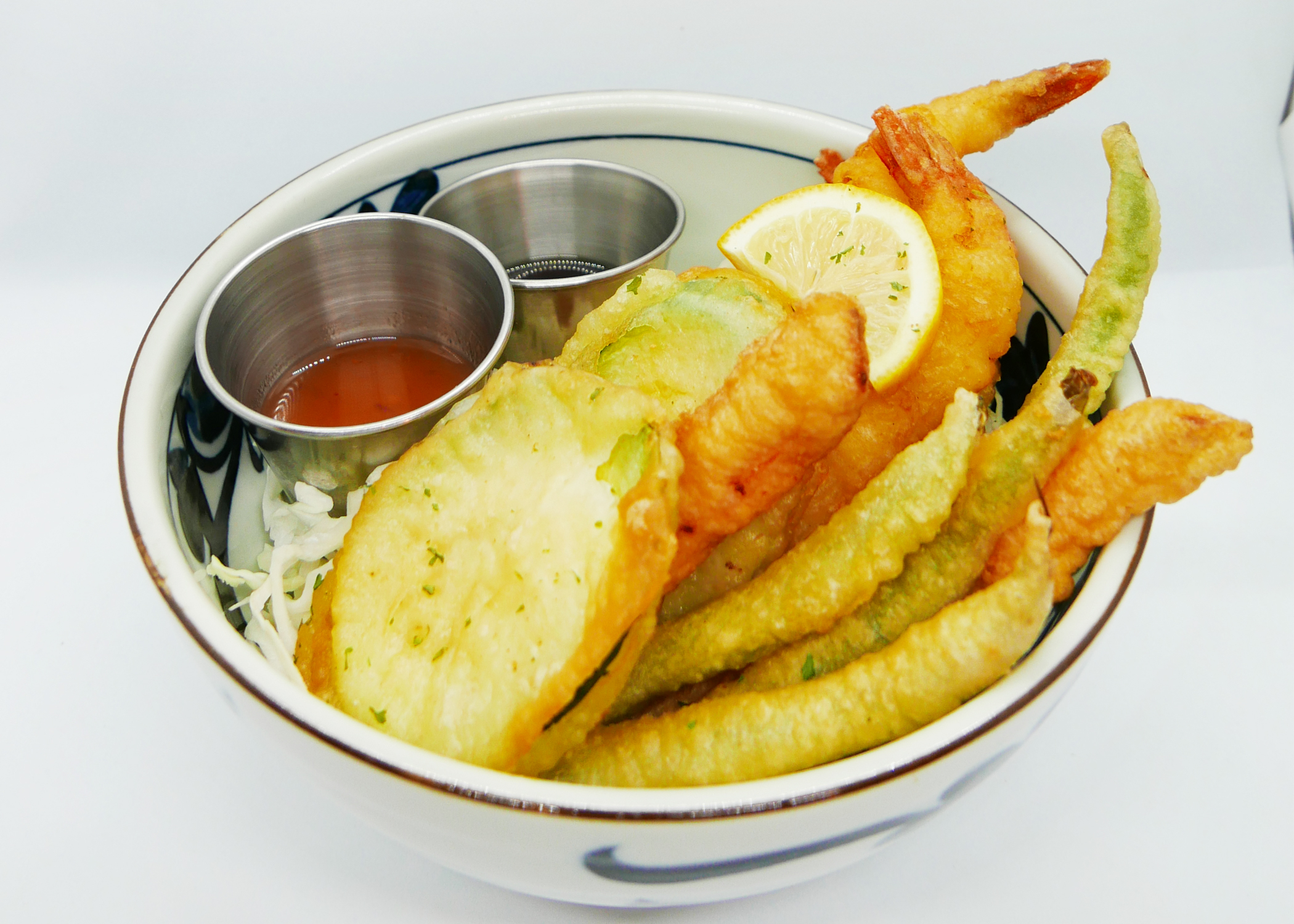 Order Shrimp Vegetable Tempura Appetizer food online from Shinju Sushi store, Chicago on bringmethat.com