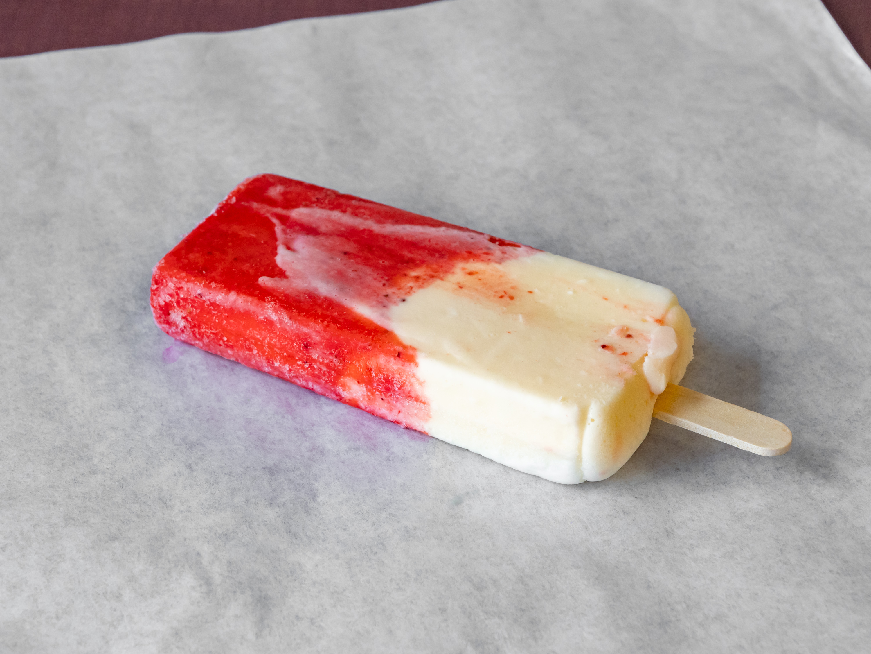 Order Fresas with Queso Popsicle food online from Michoacana Alhambra store, Alhambra on bringmethat.com