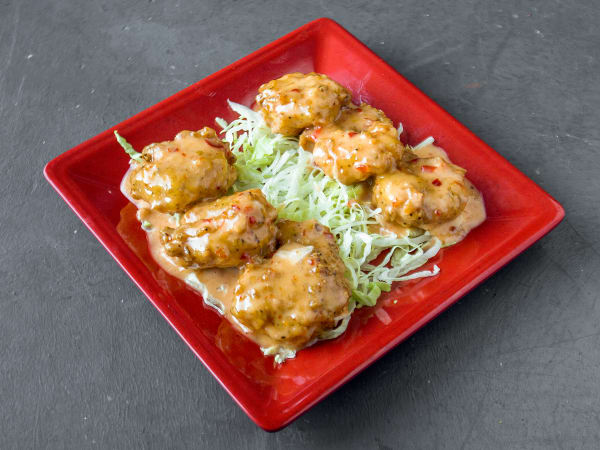 Order Bada-Bang Shrimp food online from Friends American Grill store, Bethlehem on bringmethat.com