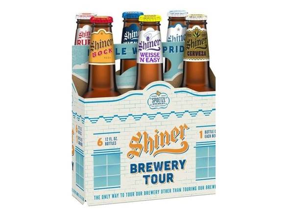 Order Shiner Brewery Tour Variety Pack - 6x 12oz Bottles food online from Liquor Cabinet store, Houston on bringmethat.com