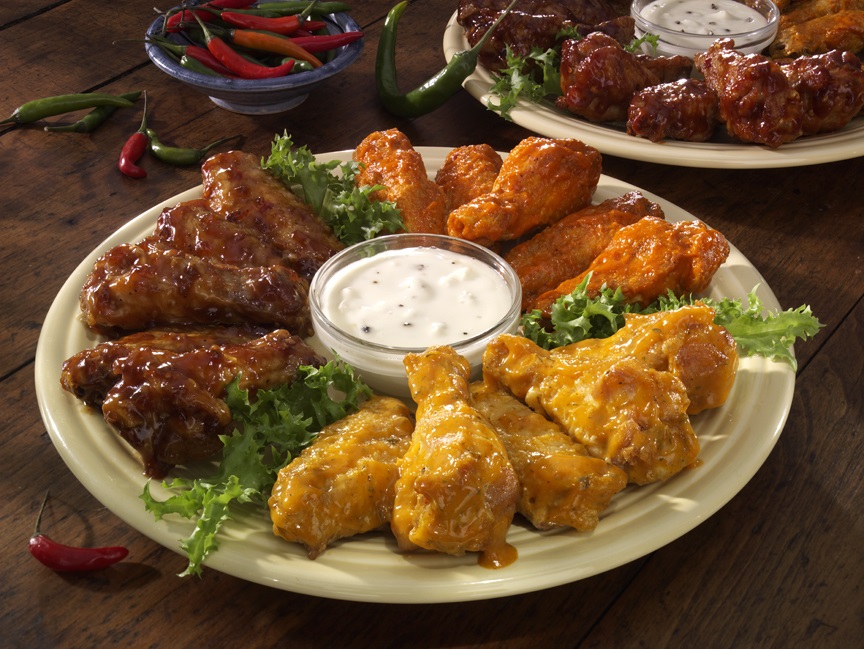Order Traditional Wings food online from 500 Degrees By Bucks Pizza store, Hidalgo on bringmethat.com