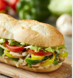 Order Fresh Vegy Sub food online from Donatos Pizza store, Evansville on bringmethat.com